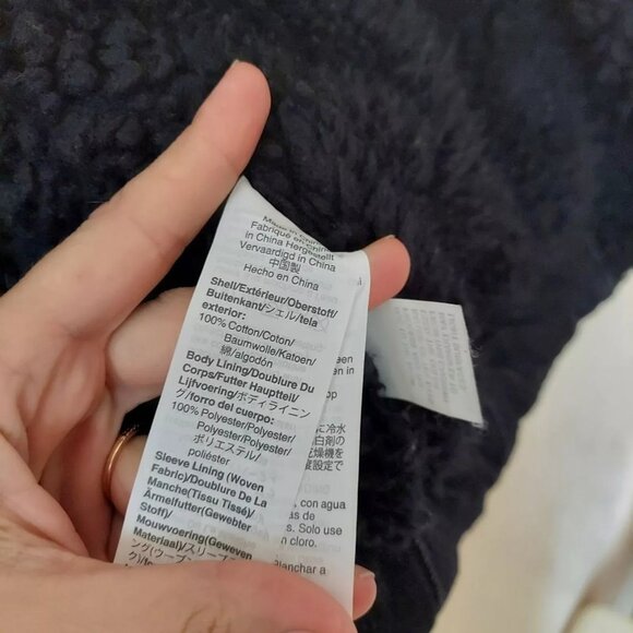 Madewell Sherpa Motorcycle Jean Jacket - Picture 9 of 9